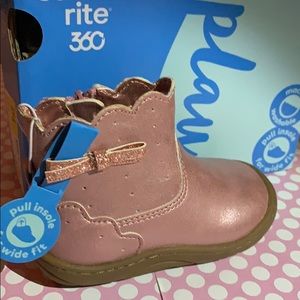 Stride Rite Pink Booties